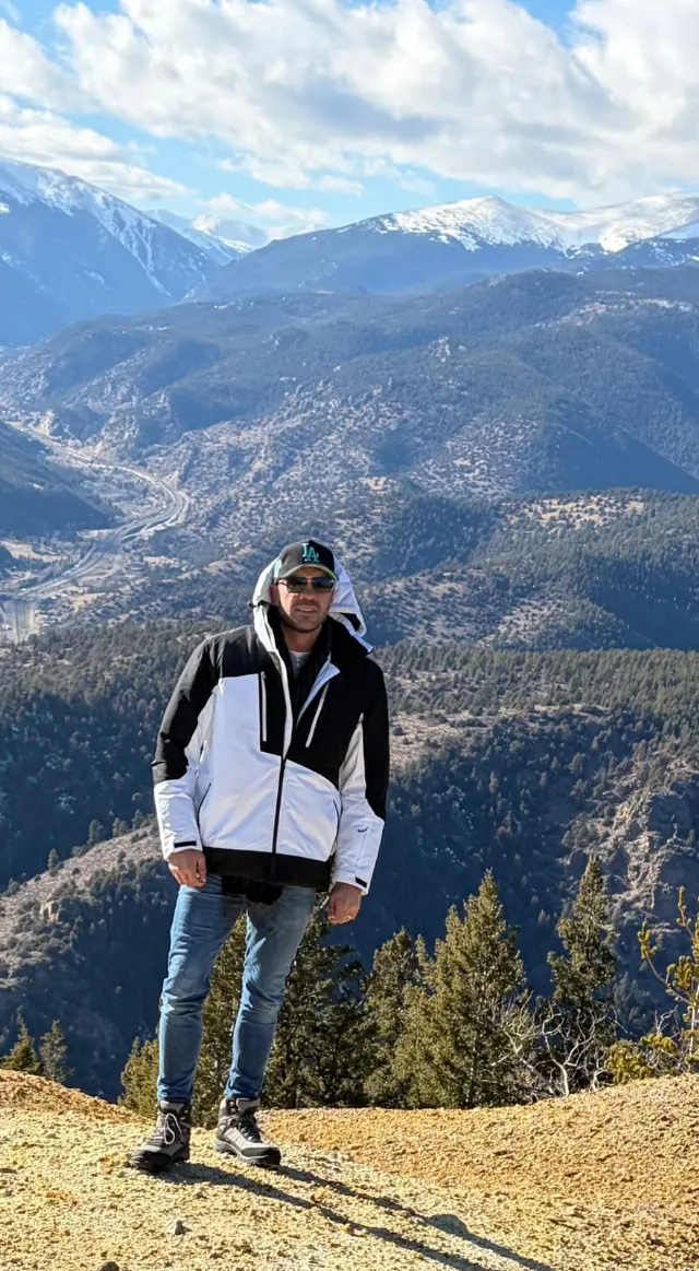 Mountain site visit